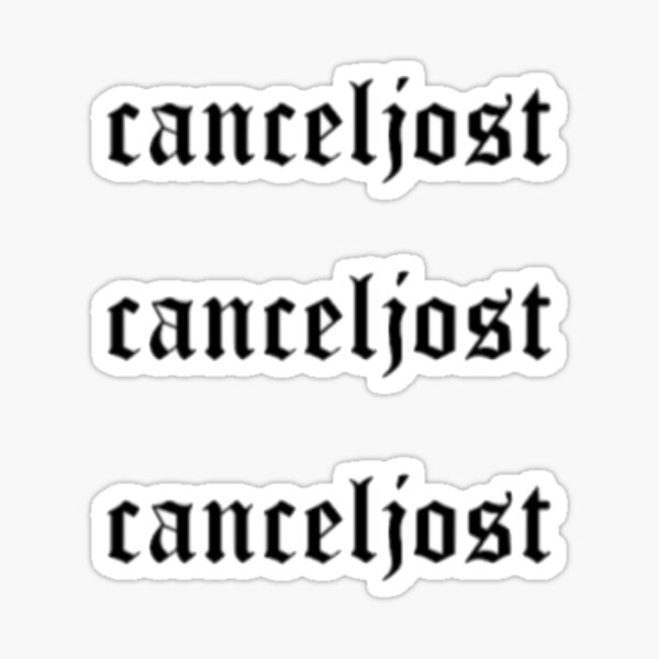 Artikel-Vorschau von canceljost - Sticker Pack, designt und verkauft von jadedavin.