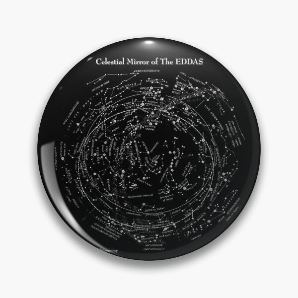 Item preview, Celestial Mirror of the Eddas Ancient Astronomy Star Map Print designed and sold by posterbobs.