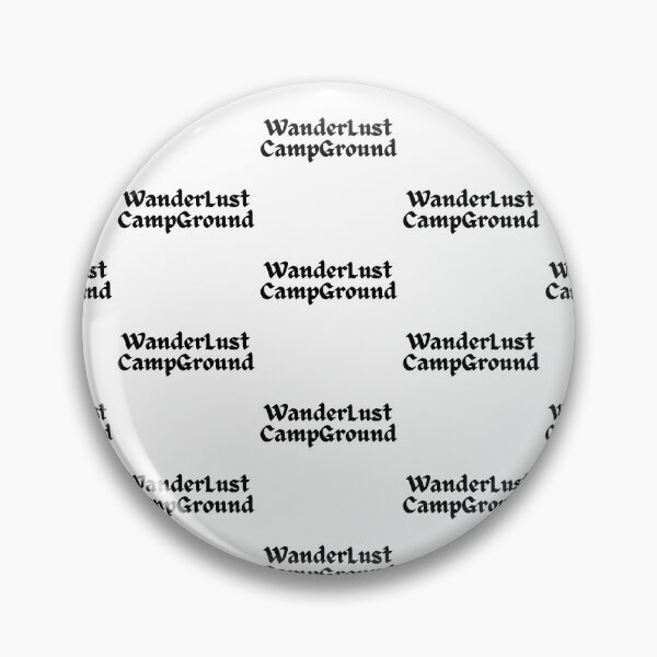 Item preview,  Wanderlust Campground designed and sold by WorldPrintTees.