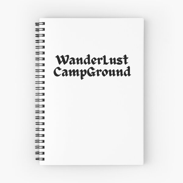 Item preview,  Wanderlust Campground designed and sold by WorldPrintTees.