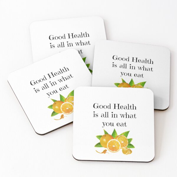Item preview, Good Health is All in What You Eat designed and sold by Twittlefish.
