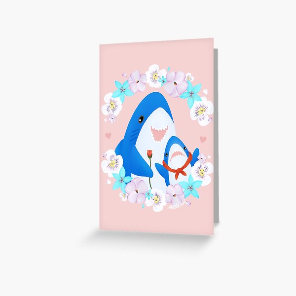 Item preview, Brucie and Archie Shark flower badge designed and sold by BrucieNoms.