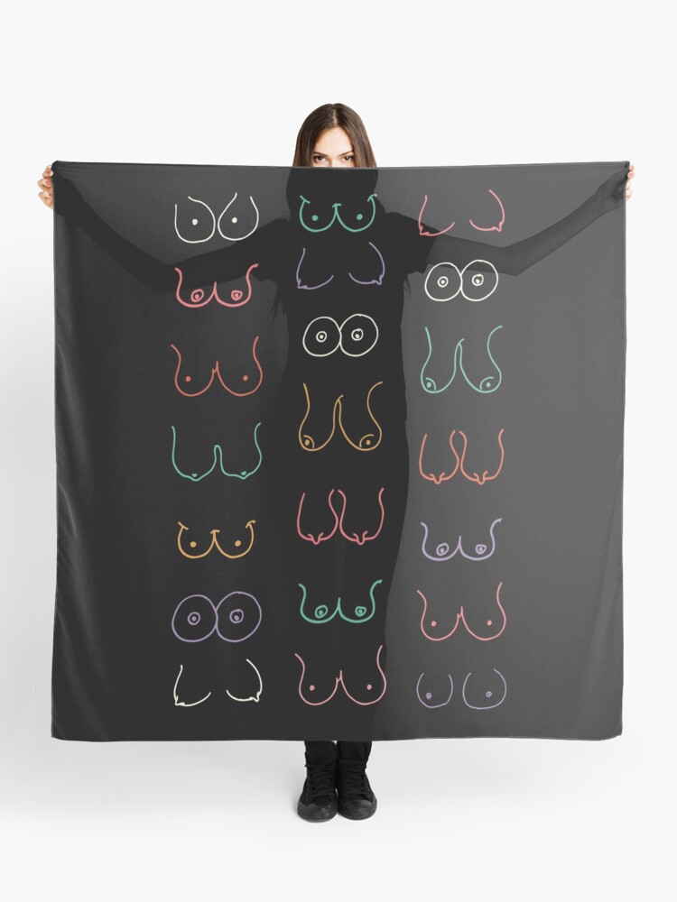 Black Boobs Pattern Poster for Sale by MaiZephyr