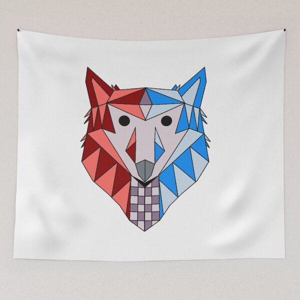 Item preview, Geometric Wolf designed and sold by antluzzi.