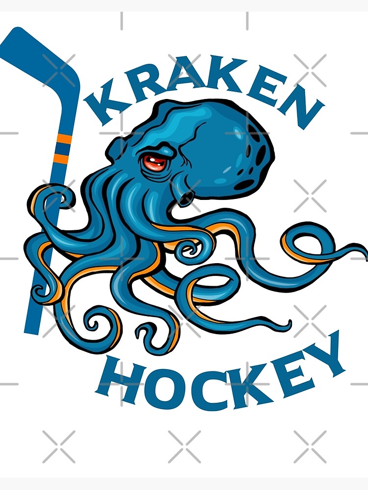 Seattle Kraken Colors - LifeSucx Angry Guy Poster for Sale by LifeSucx