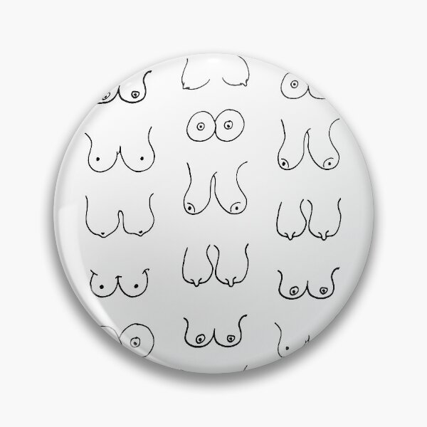 Item preview, Black and White Tits Drawing designed and sold by MaiZephyr.