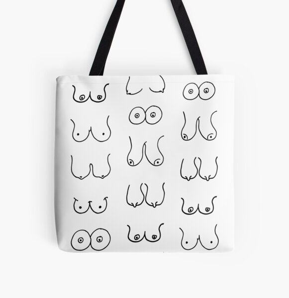 Item preview, Black and White Tits Drawing designed and sold by MaiZephyr.