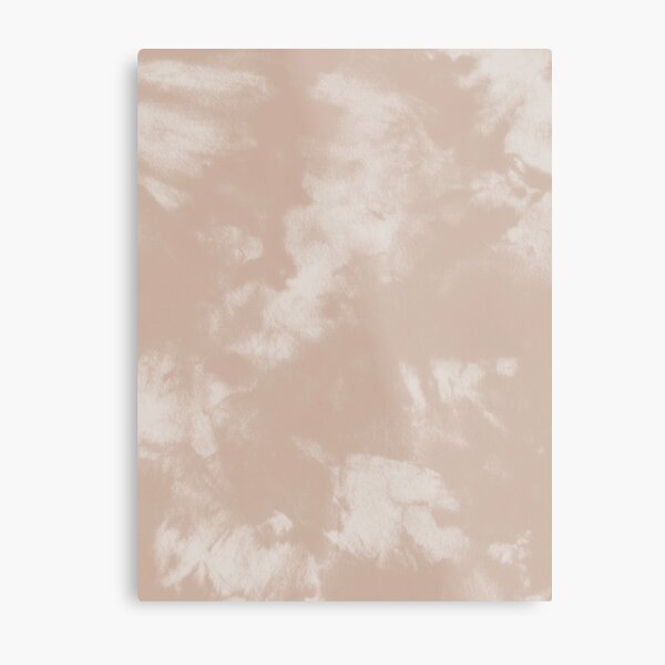 Latte with cream Metal Print