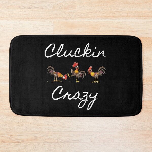 Item preview, Cluckin Crazy Funny And Cute Chickens designed and sold by TheButtonCrew.