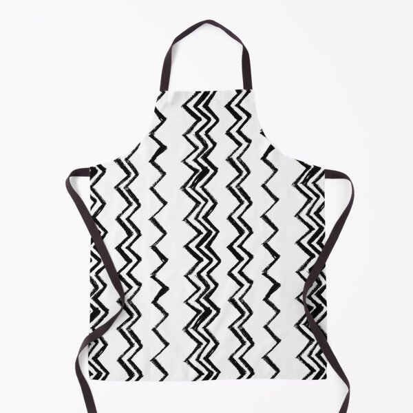Item preview, Minimal Black ZigZag Pattern designed and sold by badlydrawnbabe.