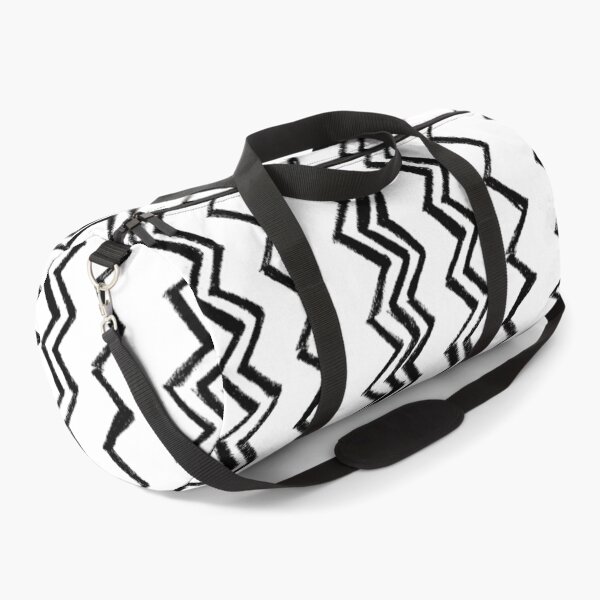 Item preview, Minimal Black ZigZag Pattern designed and sold by badlydrawnbabe.