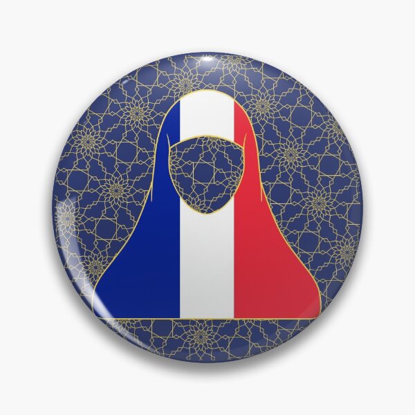 Item preview, France World Flag Hijab Series Islam designed and sold by RISEHIGHER.