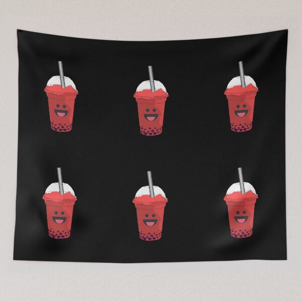Item preview, Cute Red Cartoon Taro Bubble Boba Tea designed and sold by Mustard Prophet.