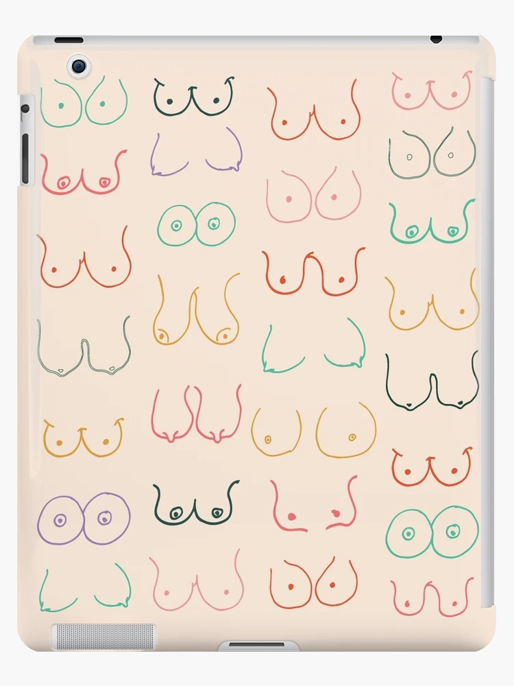 Breast Pattern  Boobs iPad Case & Skin for Sale by KarolinaPaz