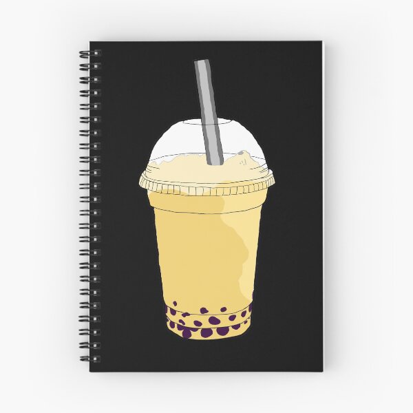 Item preview, Cute Yellow Cartoon Taro Bubble Boba Tea designed and sold by Mustard Prophet.