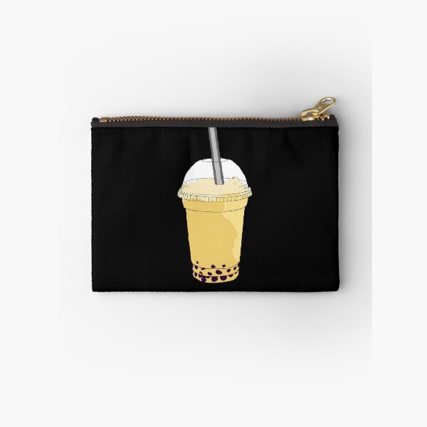 Item preview, Cute Yellow Cartoon Taro Bubble Boba Tea designed and sold by Mustard Prophet.