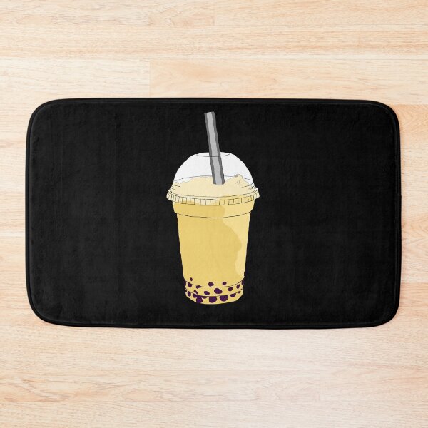 Item preview, Cute Yellow Cartoon Taro Bubble Boba Tea designed and sold by Mustard Prophet.