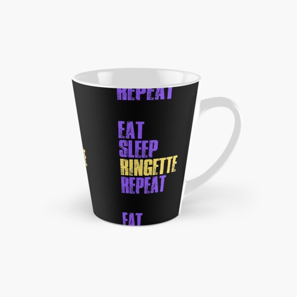 Aperçu de l'œuvre Eat Sleep Ringette Repeat - Ringette Girl - Ringette Life créée et vendue par WonderWear.