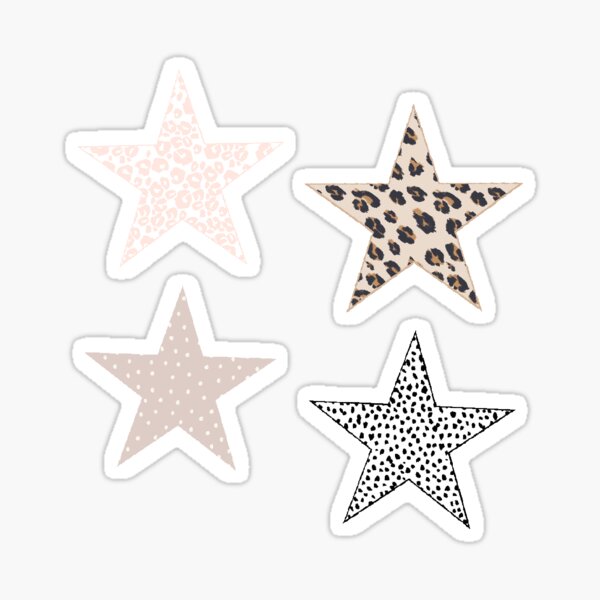 Item preview, Neutral print stars designed and sold by AlisDesignz.
