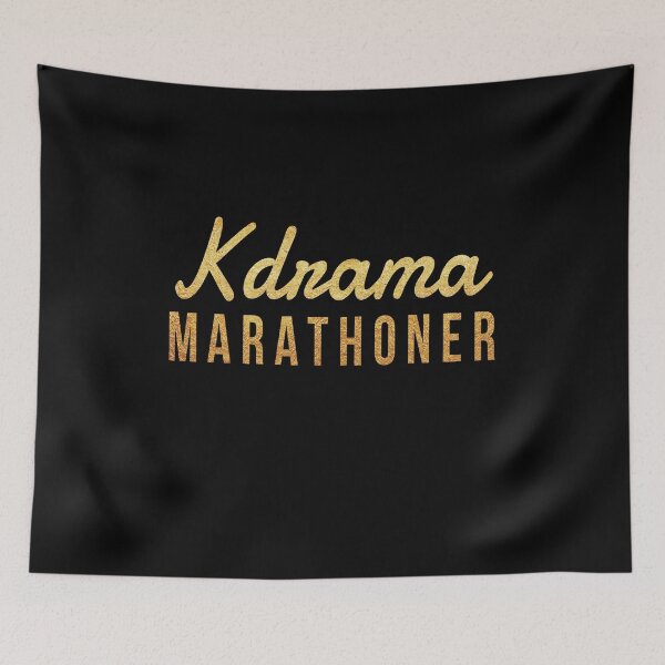 Item preview, Kdrama marathoner, korean drama marathoner designed and sold by doctors-apparel.