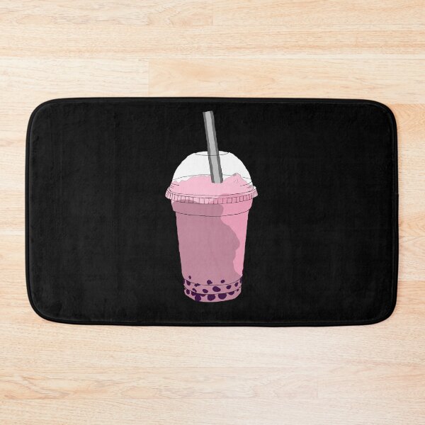 Item preview, Cute Pink Cartoon Taro Bubble Boba Tea designed and sold by Mustard Prophet.