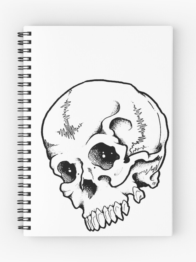 Thumbnail 1 of 3, Journal, Skully designed and sold by Datura-Ink.