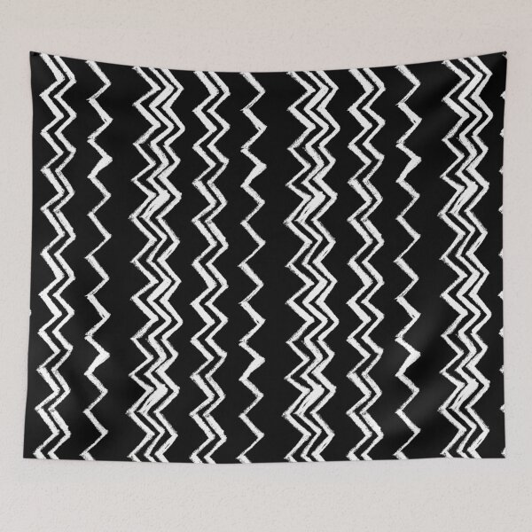 Item preview, Zigzag, Vertical Zig Zag designed and sold by badlydrawnbabe.