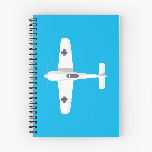 Item preview, Fw-190 German WWII Fighter Aircraft - Cyan Landscape designed and sold by VoodooCircus.