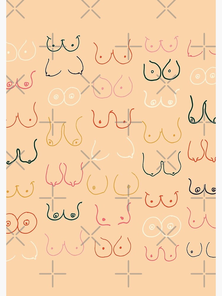 Beautiful Boobs Notebook: Beautiful Boobs Notebook Showing the