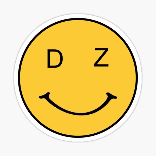 DZ SMILEY Sticker