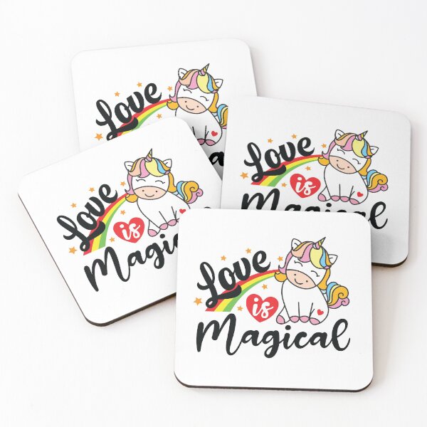 Item preview, Love is Magical, Unicorn Lover designed and sold by lightseeker14.
