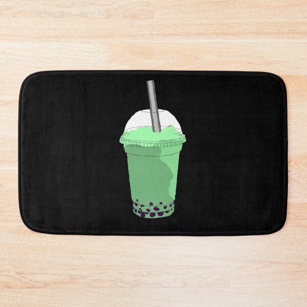 Item preview, Cute Green Cartoon Taro Bubble Boba Tea designed and sold by Mustard Prophet.