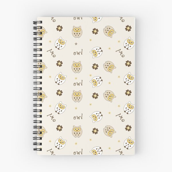 Item preview, Cute and Funny Cartoon Pattern for Owl Lovers designed and sold by GeekHeadDesigns.