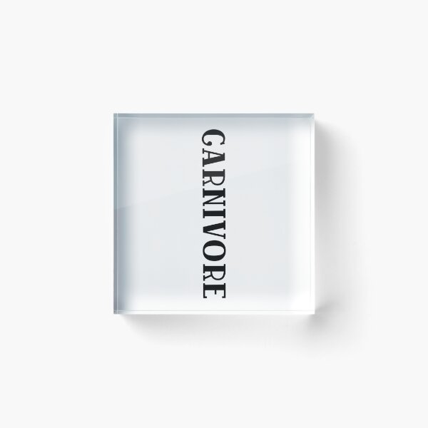Item preview, Carnivores Vertical Word - Carnivore Ketogenic Paleo Zero Carb Design designed and sold by AbsurdStore.