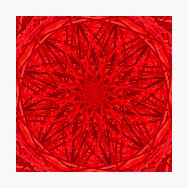 Item preview, Red Mandala designed and sold by StarCap7.