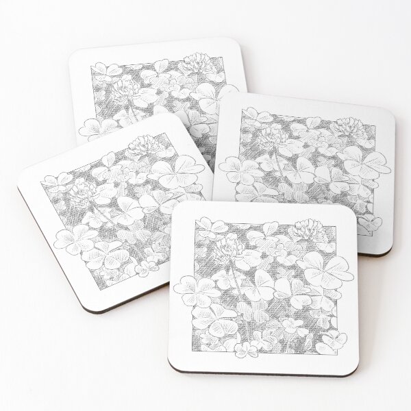 Item preview, Clover Patch Sketch designed and sold by harmonypie.