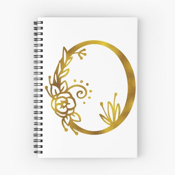 Item preview, Gold Floral Monogram O designed and sold by Amy Olsen.