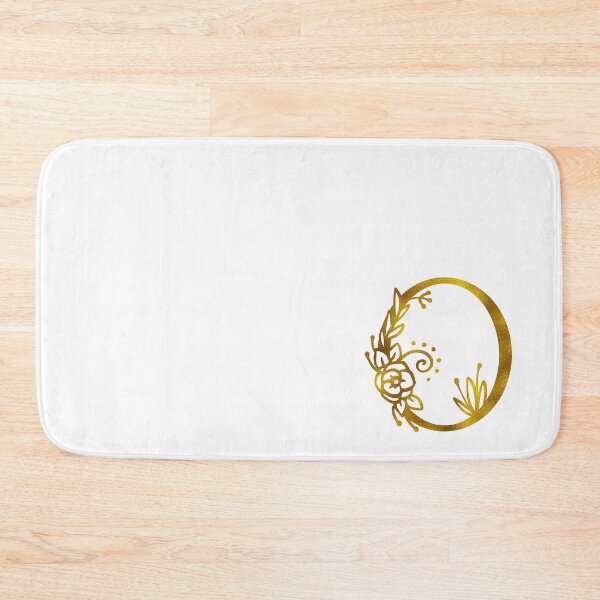 Item preview, Gold Floral Monogram O designed and sold by Amy Olsen.