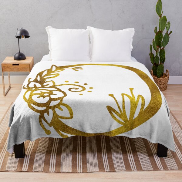 Item preview, Gold Floral Monogram O designed and sold by Amy Olsen.