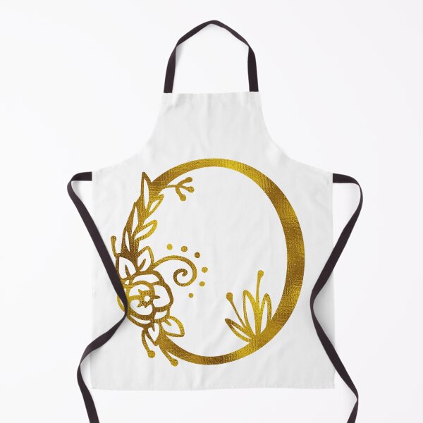 Item preview, Gold Floral Monogram O designed and sold by Amy Olsen.
