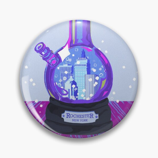 Item preview, Rochester Snowglobe - Blue designed and sold by dadderall.
