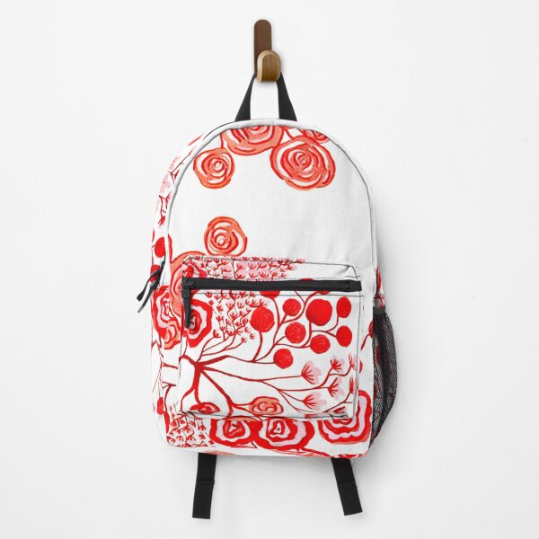 Item preview, Flowery red & white pattern2 designed and sold by angran.