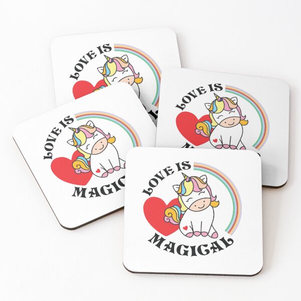 Item preview, Love is Magical, Unicorn Lover designed and sold by lightseeker14.