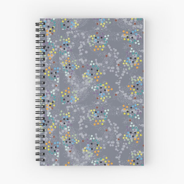 Item preview, COLORFUL DOTS  WITH GREY PATTERN DESIGN designed and sold by Ruby Mendiola.