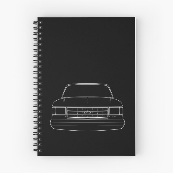Item preview, 1987 Ford f-150 4x4 - front stencil, white designed and sold by mal-photography.