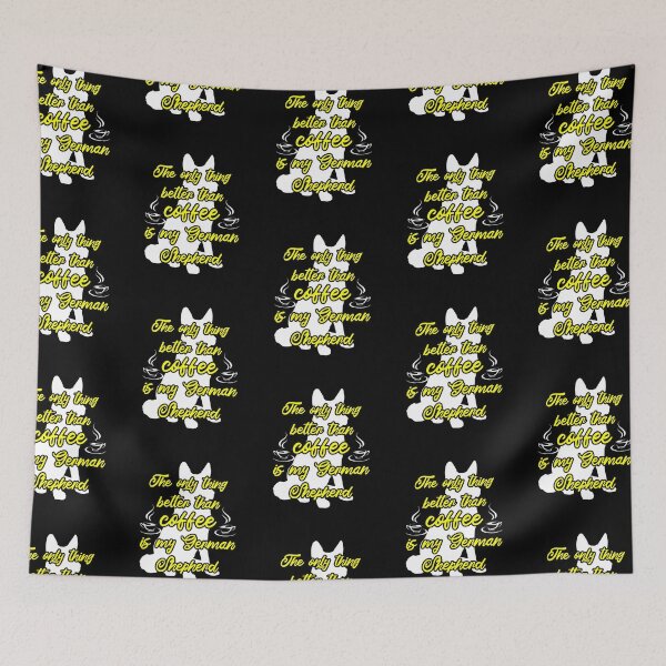 Item preview, Coffee and German Shepherd designed and sold by teamph.