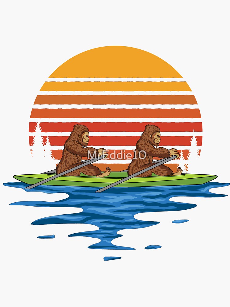 "Vintage Rowing Crew Boat Gift For Rowers" Sticker for Sale by