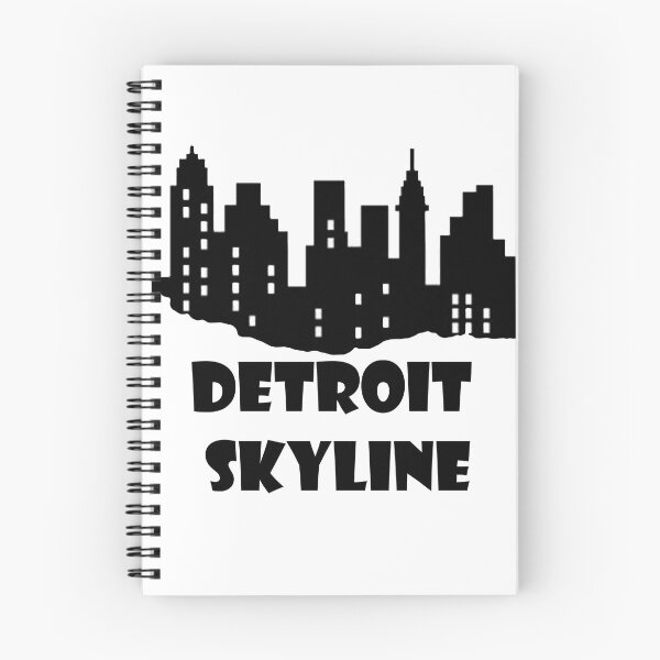 Item preview, Detroit city skyscraper skylines designed and sold by CompanyGRH.