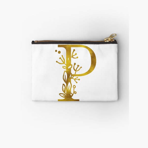 Item preview, Gold Floral Monogram P designed and sold by Amy Olsen.