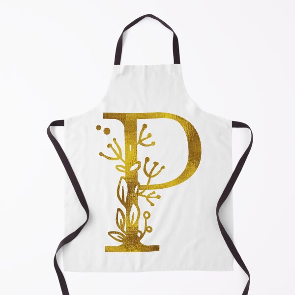 Item preview, Gold Floral Monogram P designed and sold by Amy Olsen.